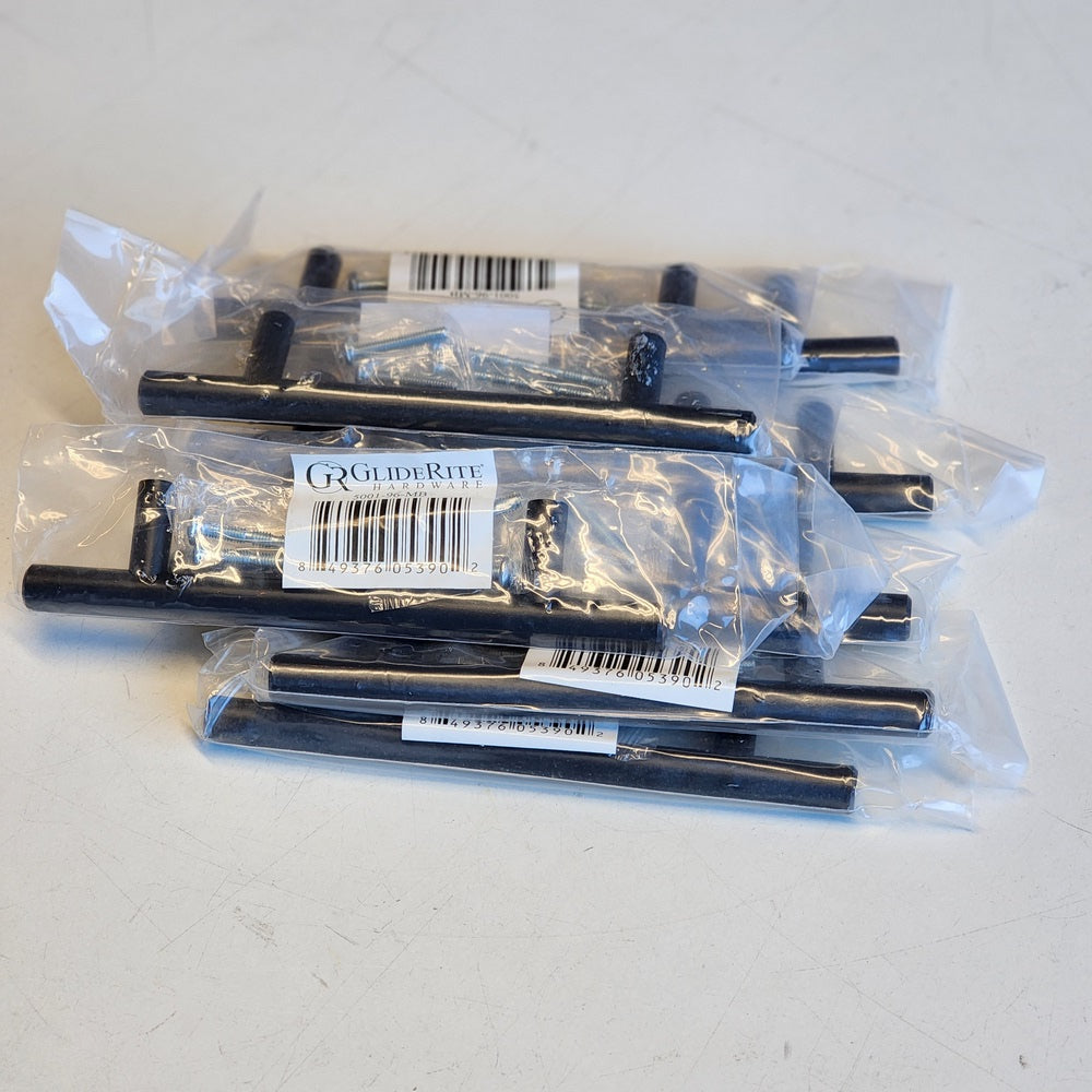 3-3/4 in. Matte Black Solid Cabinet Handle Drawer Bar Pulls (10-Pack) (5001-96-MB-10) 3-3/4 in. Matte Black Solid Cabinet Handle Drawer Bar Pulls (10-Pack) (5001-96-MB-10)